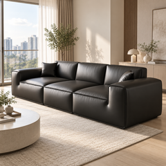 Elmarisse Leather Sofa