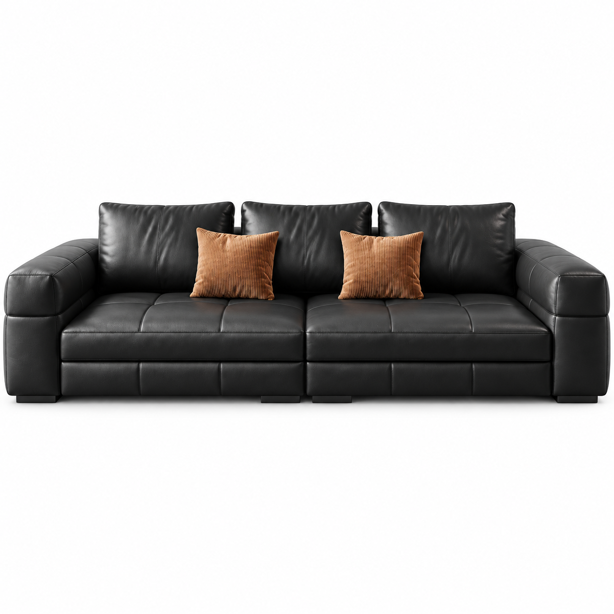 Corlavo Leather Sofa