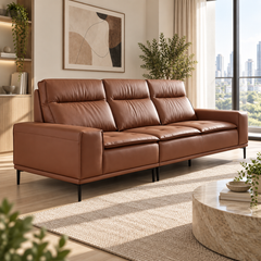 Bellvian Leather Sofa