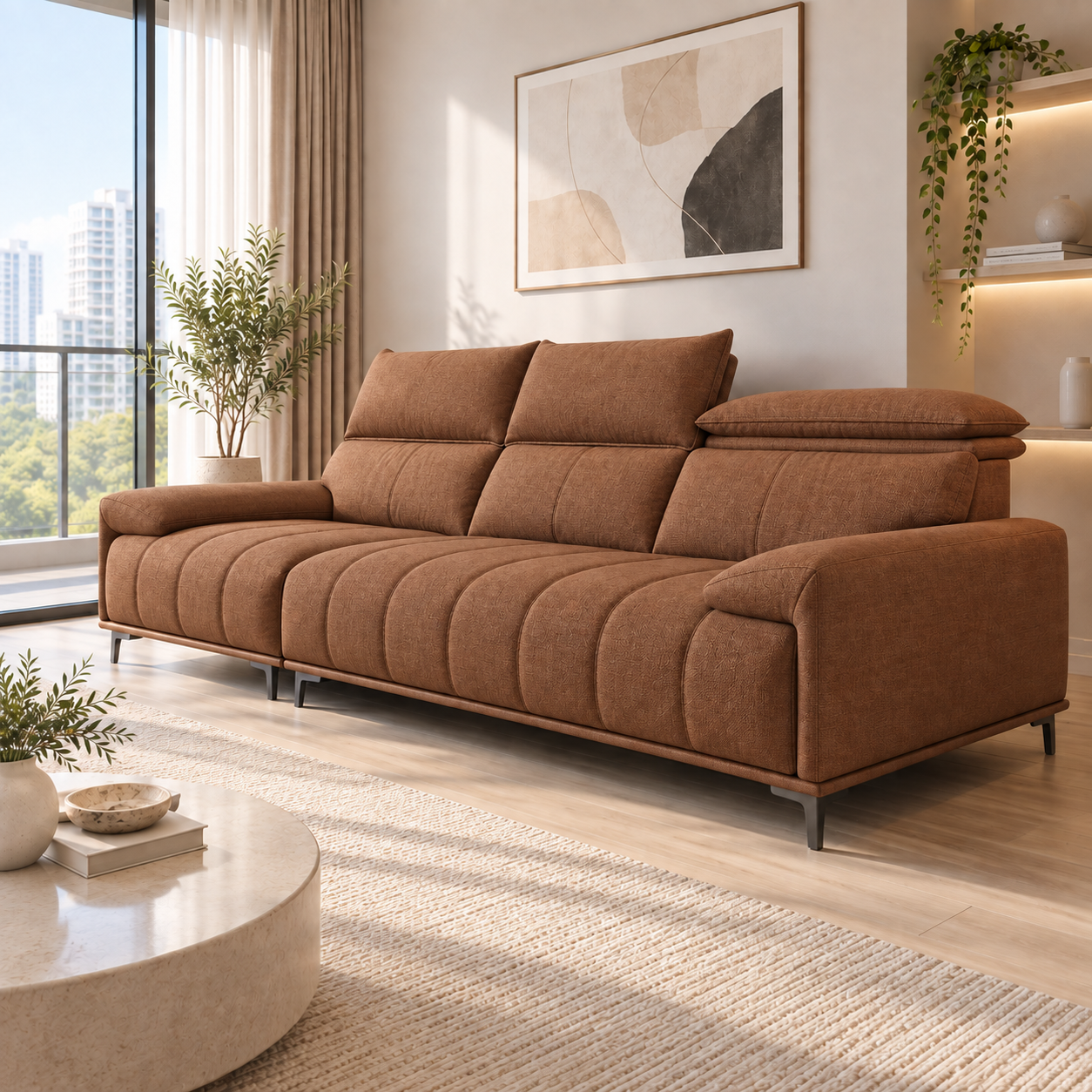 Sorvello Fabric Sofa