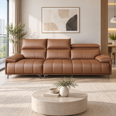 Sorvello Leather Sofa