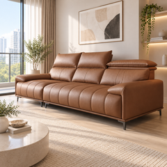 Sorvello Leather Sofa
