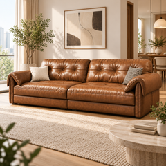 Cevallo Leather Sofa