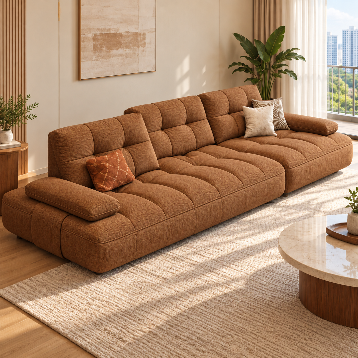 Arlienne Fabric Sofa