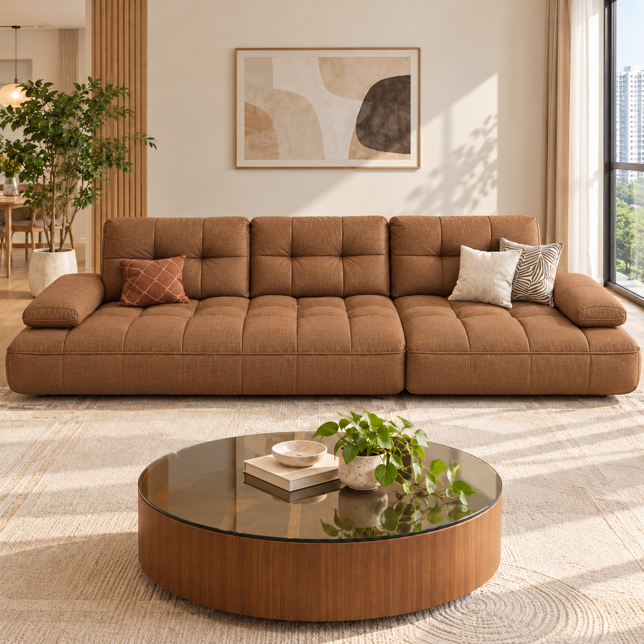 Arlienne Fabric Sofa
