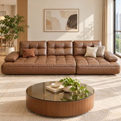 Arlienne Leather Sofa