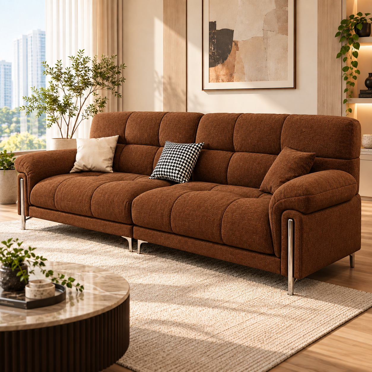 Vellorae Fabric Sofa