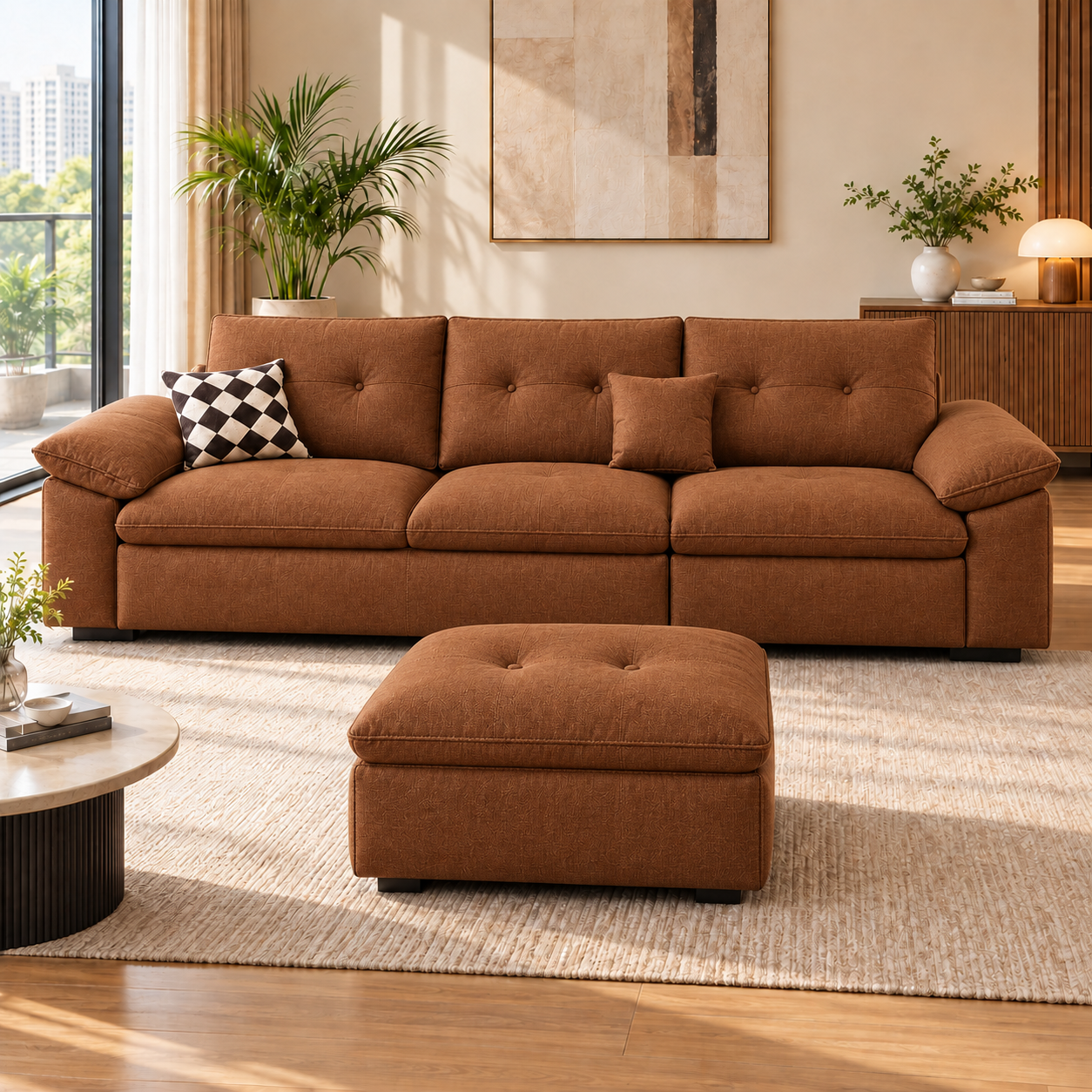 Darvessa Fabric Sofa