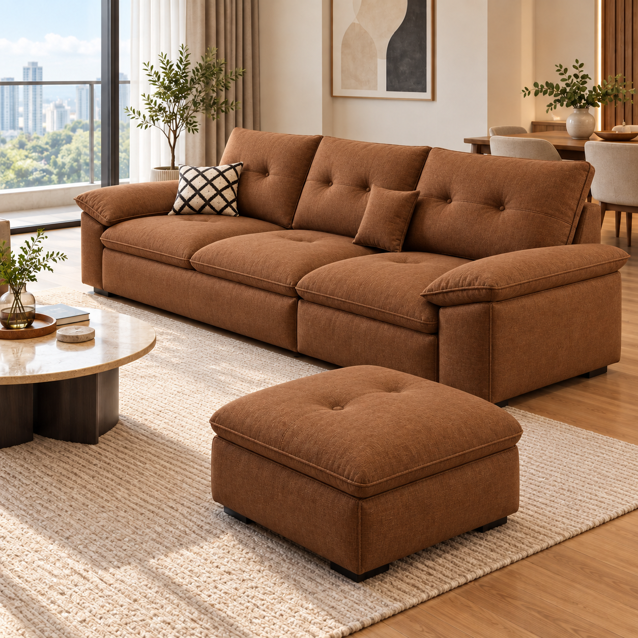 Darvessa Fabric Sofa