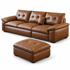 Darvessa Leather Sofa