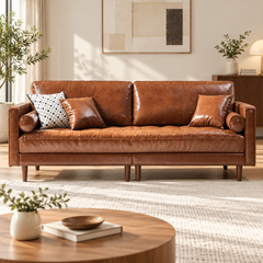 Tovrano Leather Sofa
