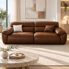 Vantira Genuine Leather Sofa