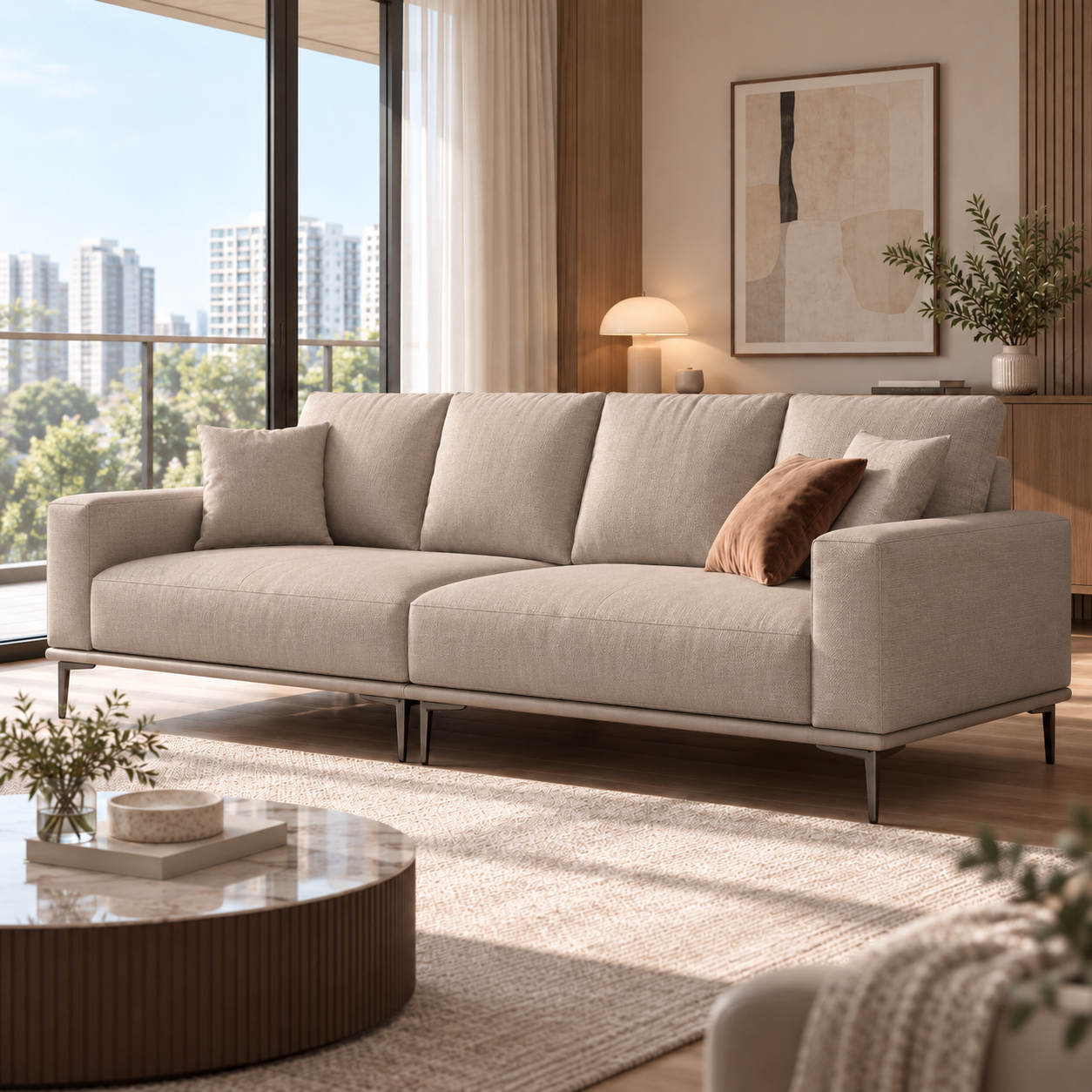 Velcira Fabric Sofa