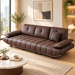 Tavrienne Leather Sofa