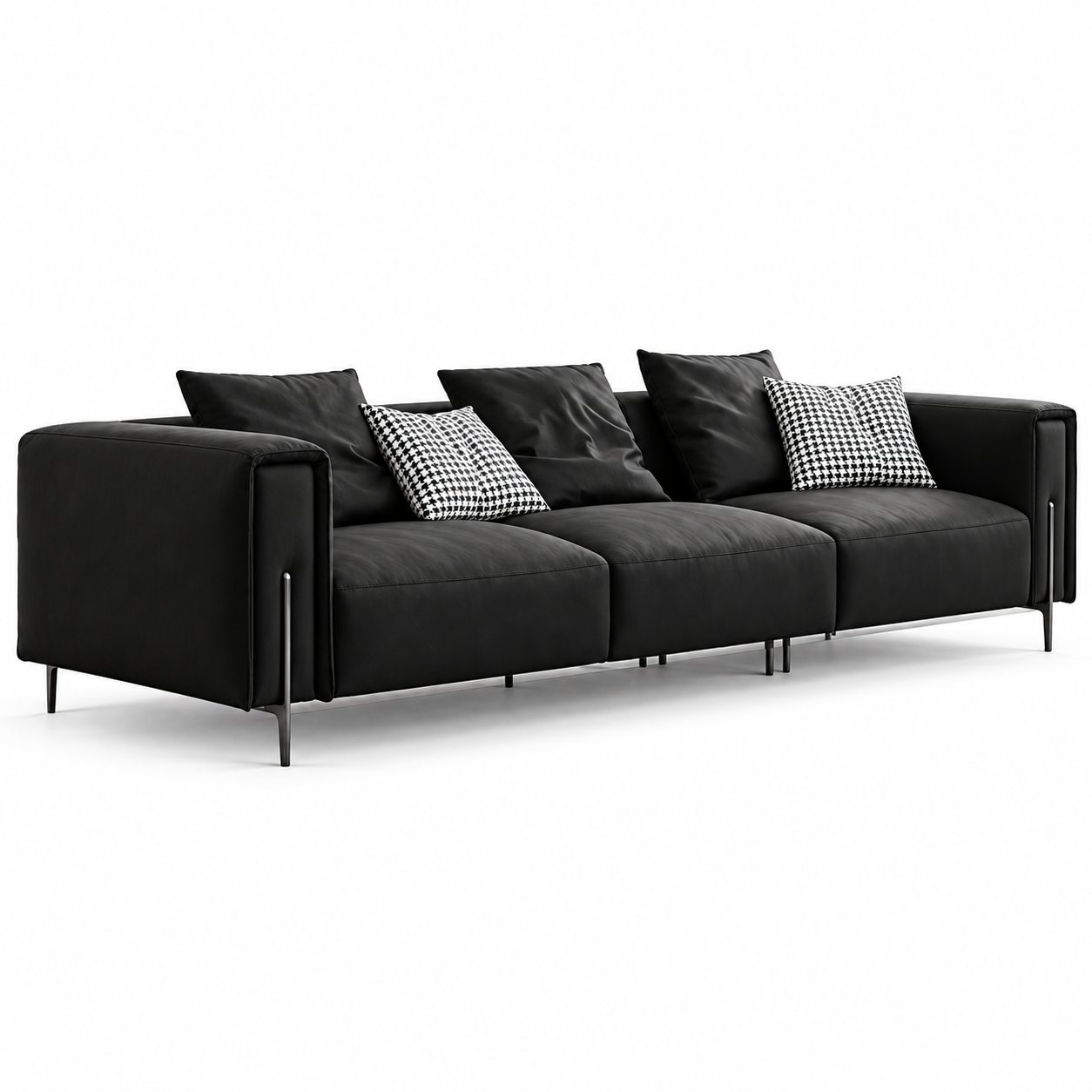 Cazmoro Leather Sofa