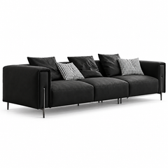 Cazmoro Leather Sofa