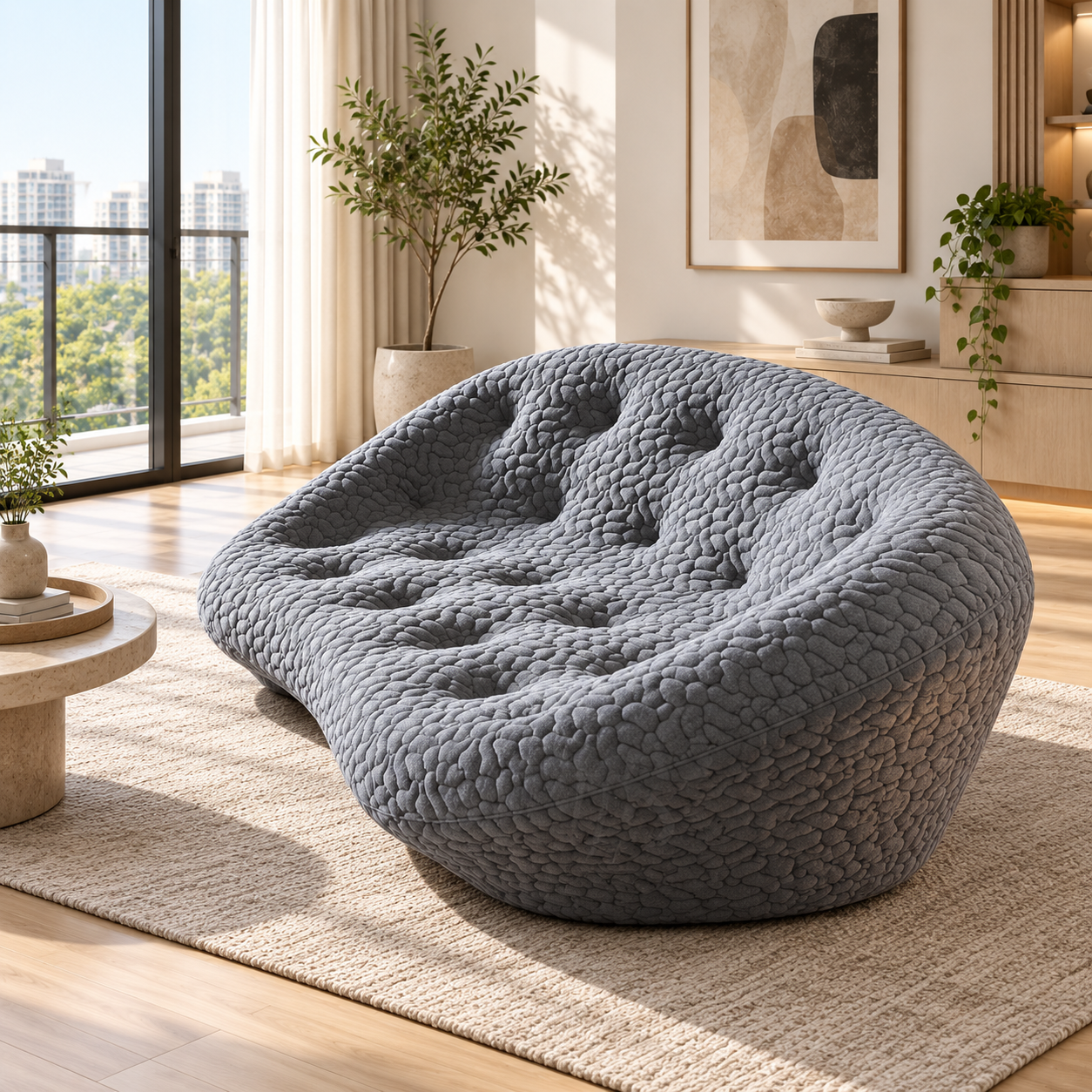 Belvienne Fabric Sofa