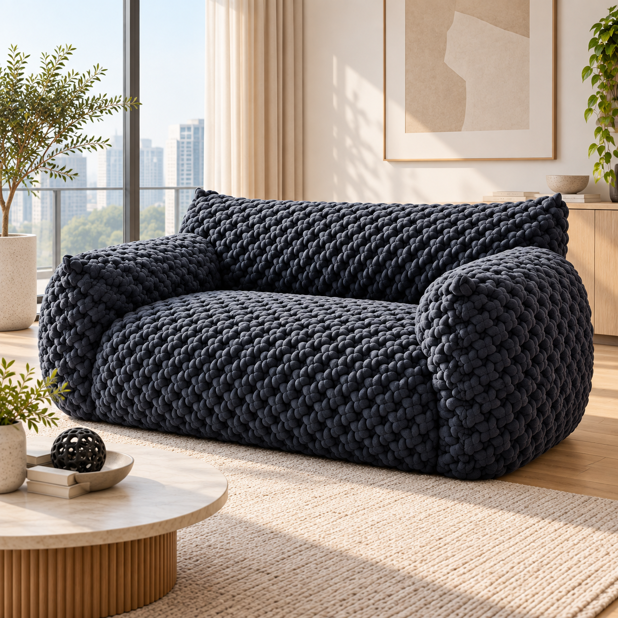 Morvellea Fabric Sofa