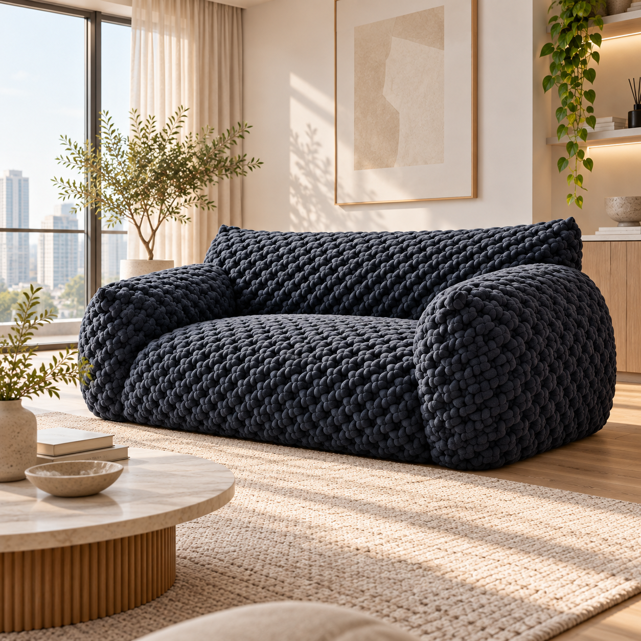 Morvellea Fabric Sofa