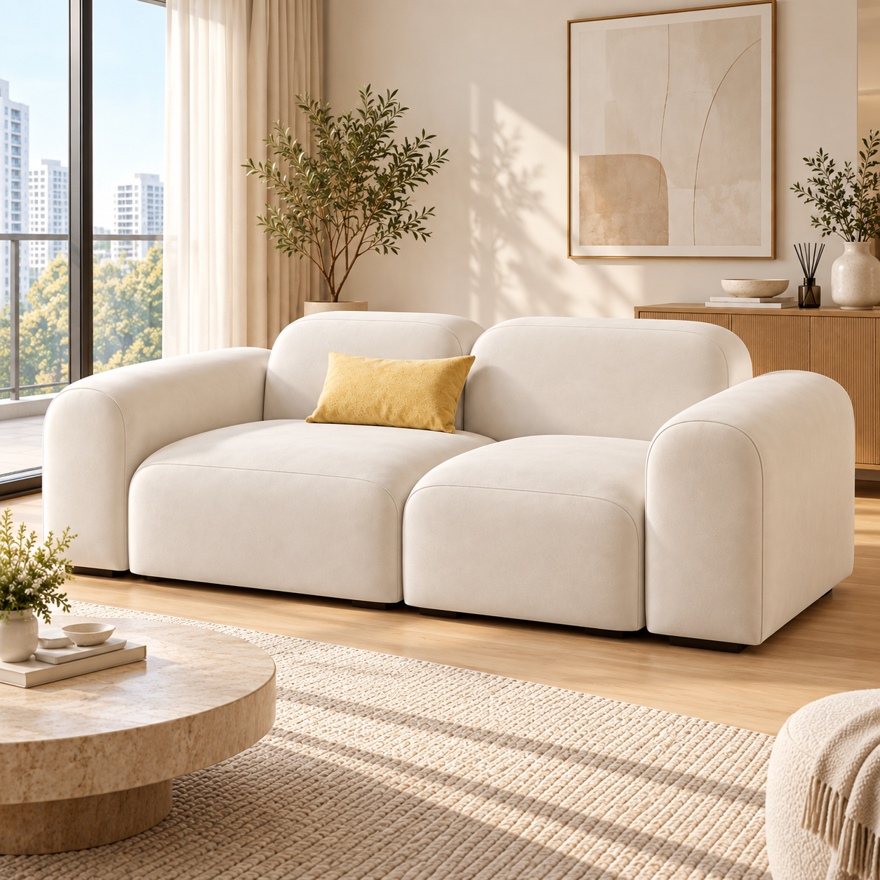 Valtisse Fabric Sofa