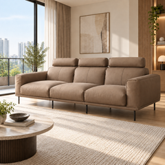 Dovrienne Leather Sofa