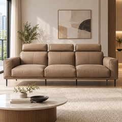Dovrienne Leather Sofa