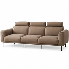 Dovrienne Leather Sofa