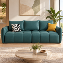 Solvelloa Leather Sofa
