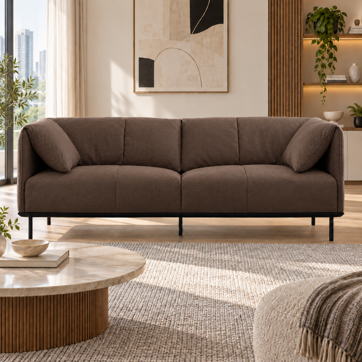 Arvessael Fabric Sofa