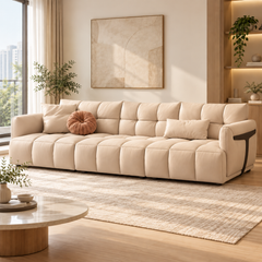 Orlienne Leather Sofa