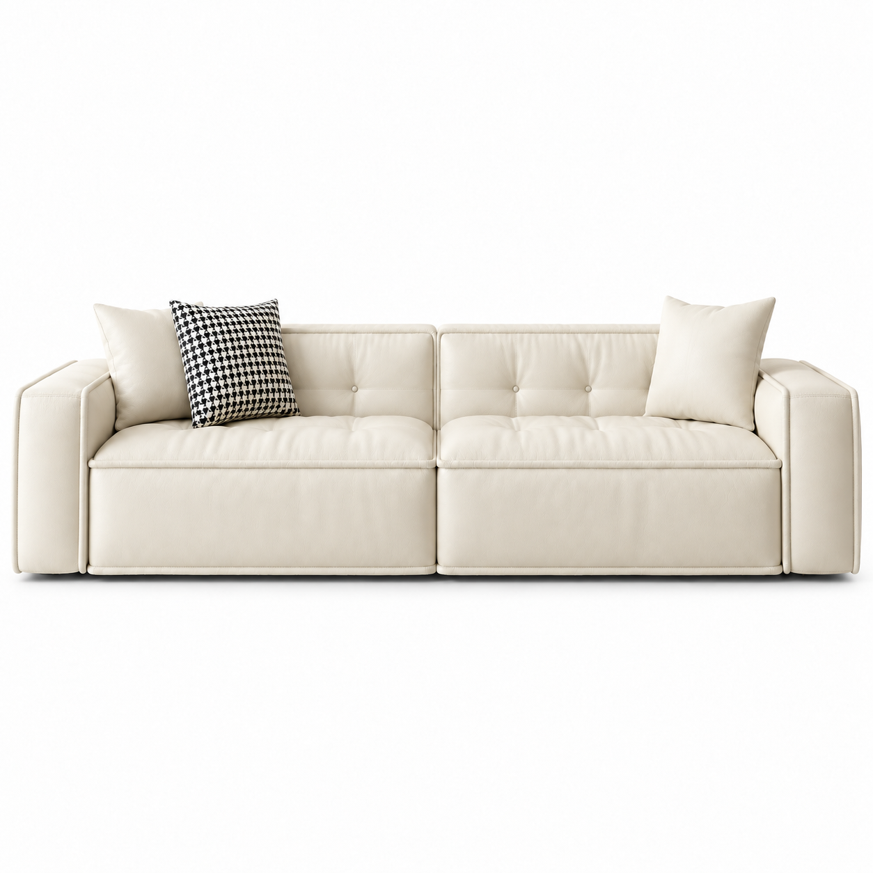 Calvenzo Faux Leather Sofa