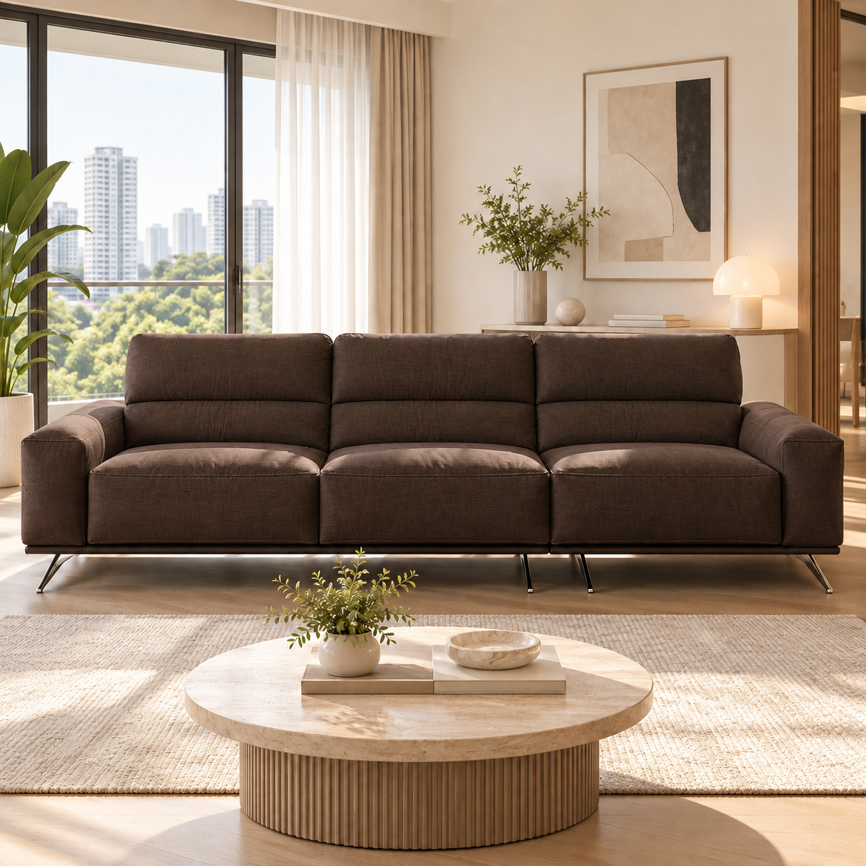 Ravessael Fabric Sofa