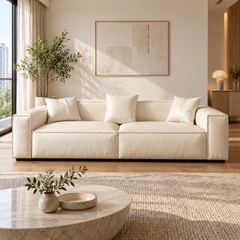 Morcira Leather Sofa