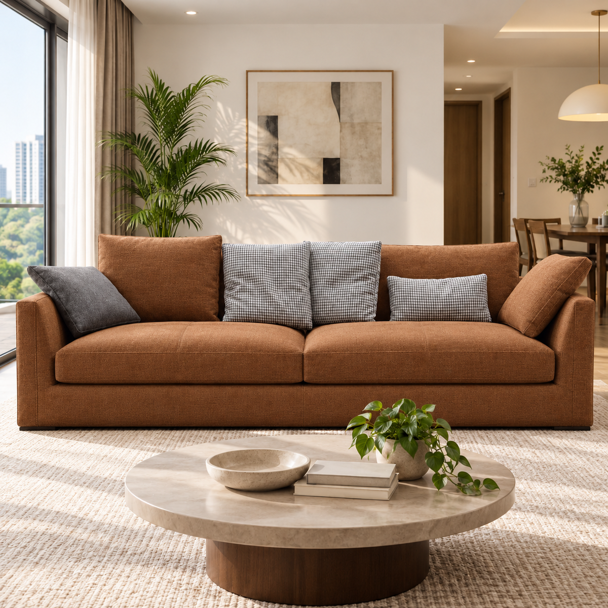 Luvienne Fabric Sofa