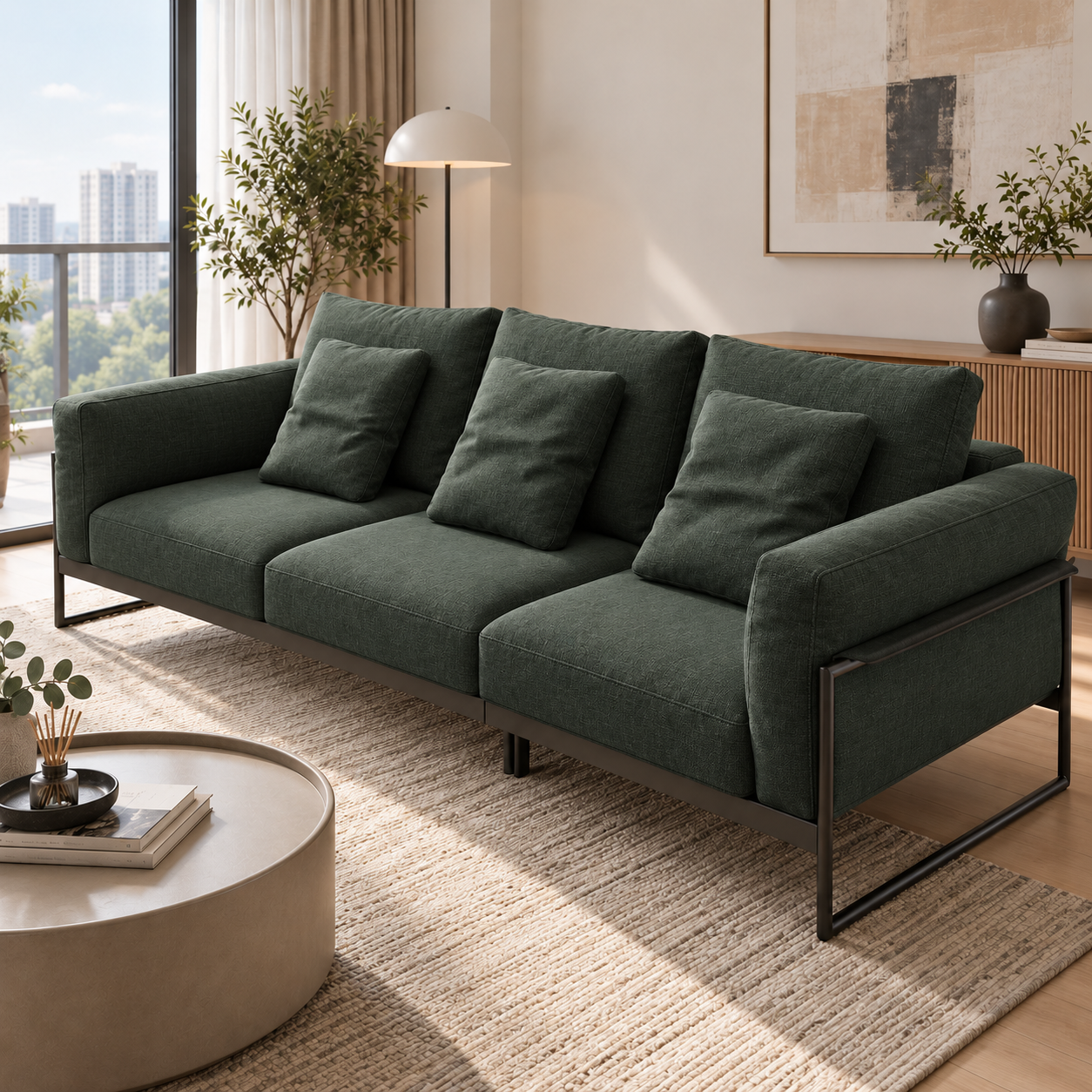 Vellanto Fabric Sofa