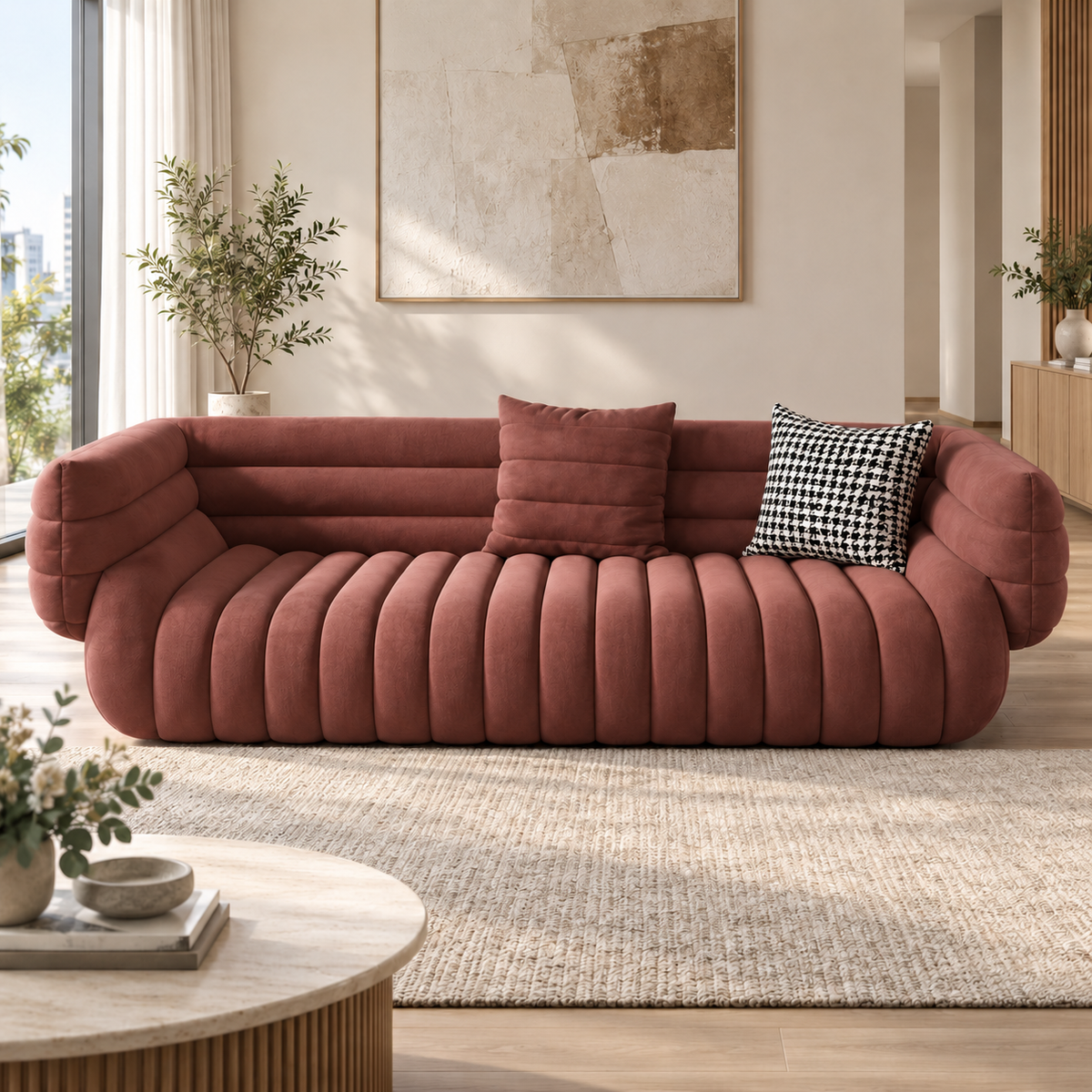 Cazielle Fabric Sofa
