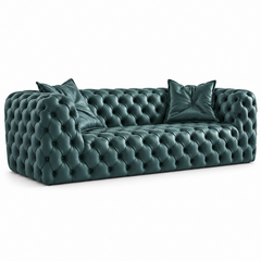 Valcorra Faux Leather Sofa