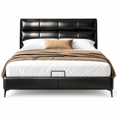 Tavonra Leather Bed Frame