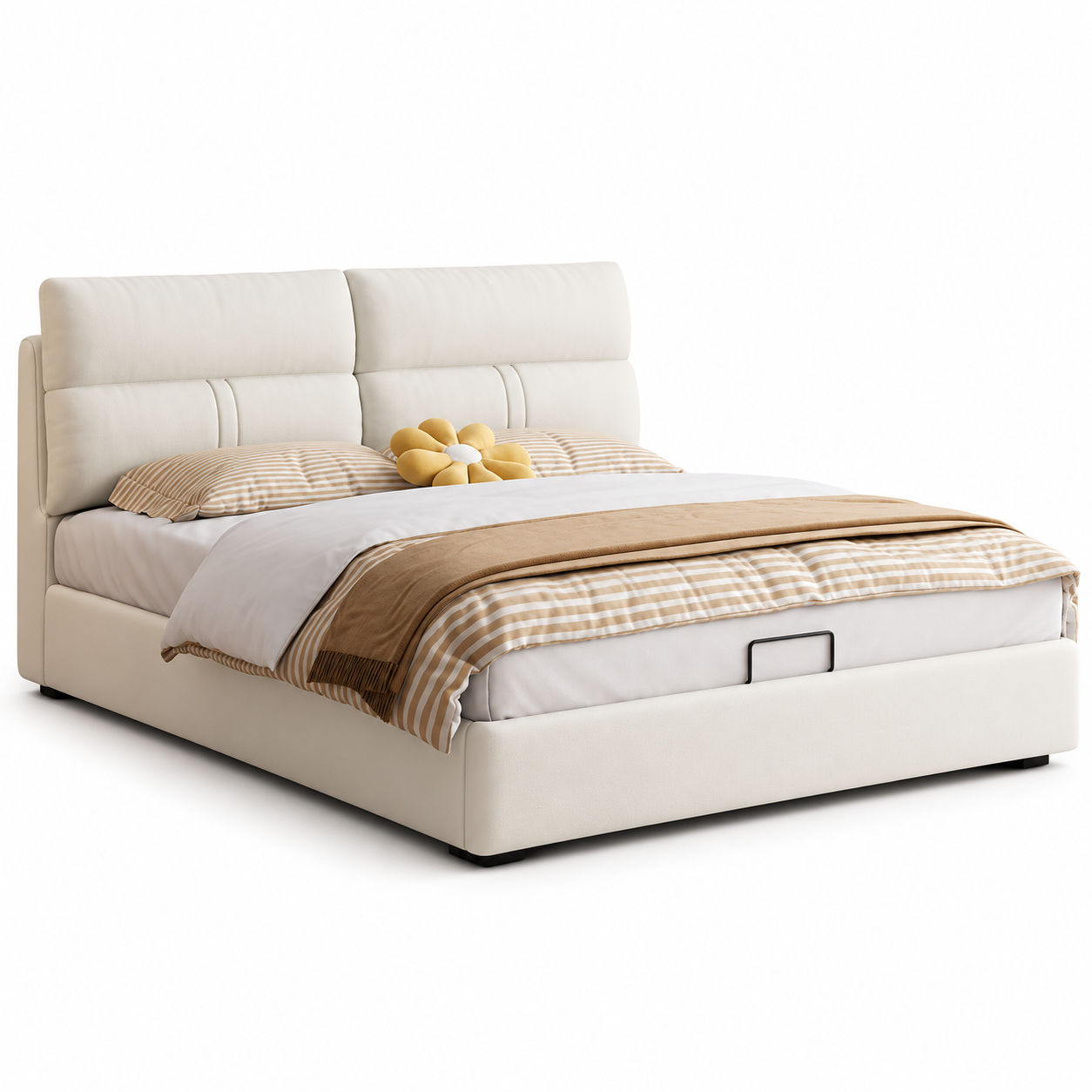 Solvarra Leather Bed Frame