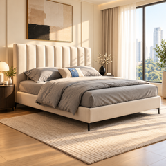 Avorlan Leather Bed Frame
