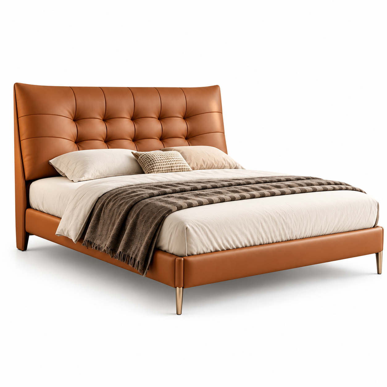 Morlanto Leather Bed Frame
