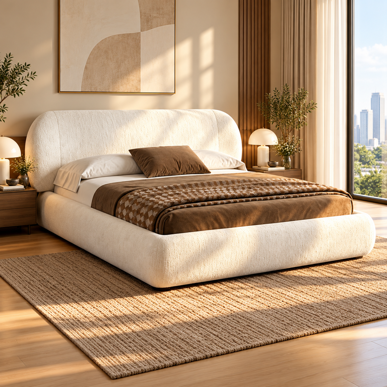Ravienna Fabric Bed Frame