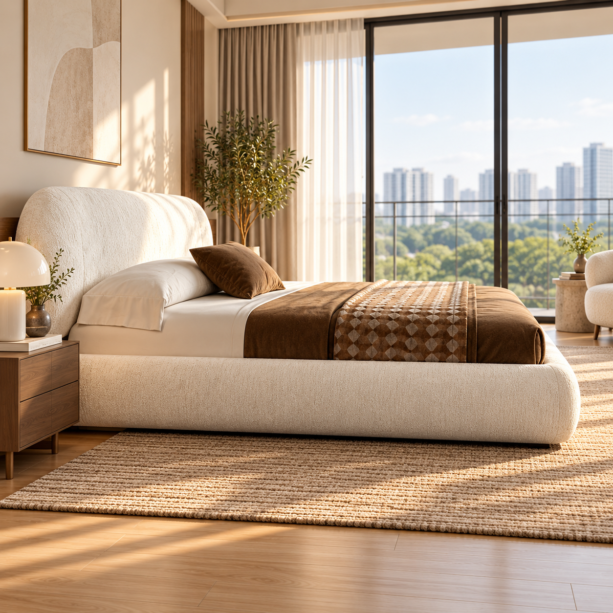 Ravienna Fabric Bed Frame