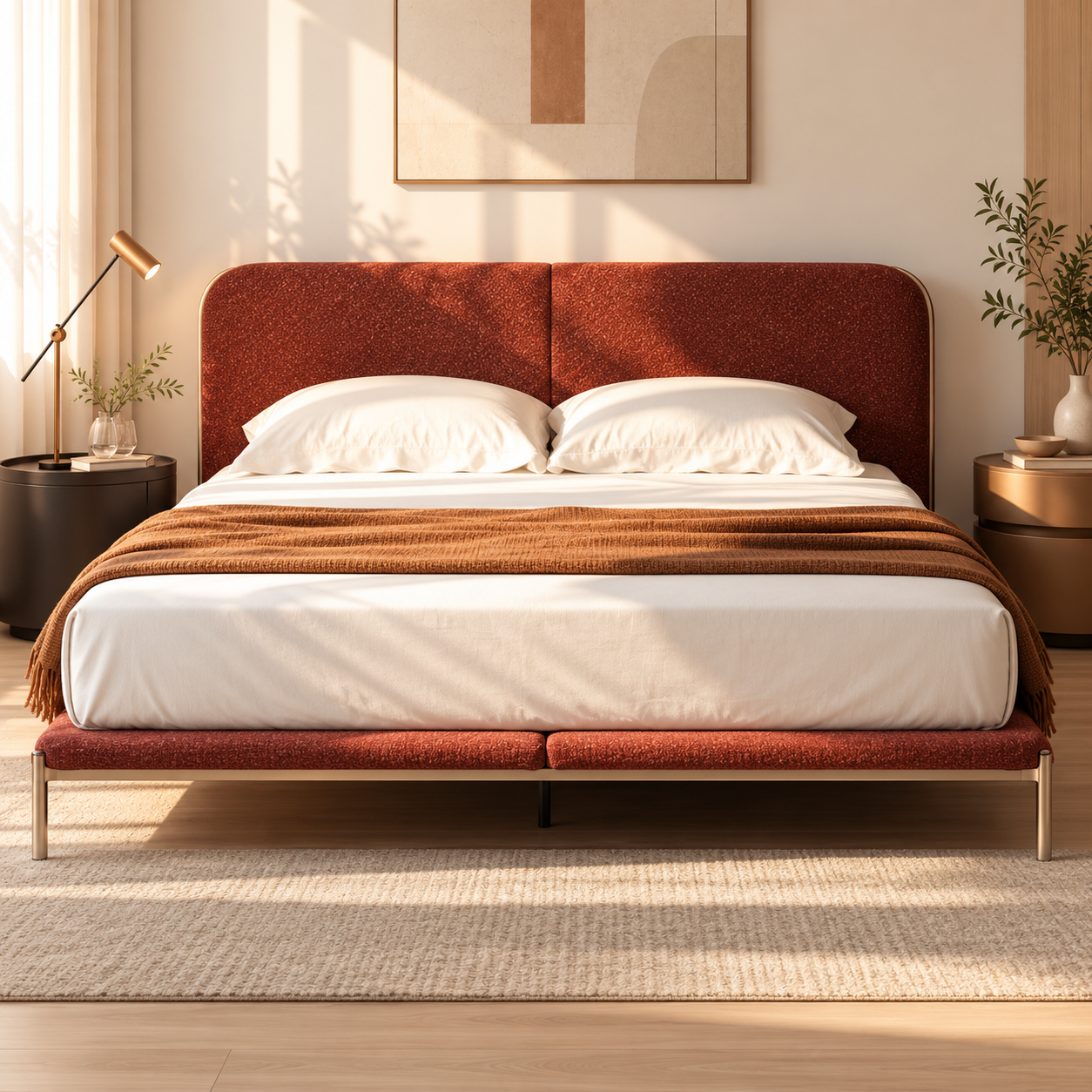 Cirelisse Fabric Bed Frame