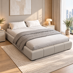 Morvenzo Faux Leather Bed Frame
