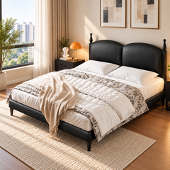 Zelvando Leather Bed Frame