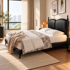 Zelvando Leather Bed Frame