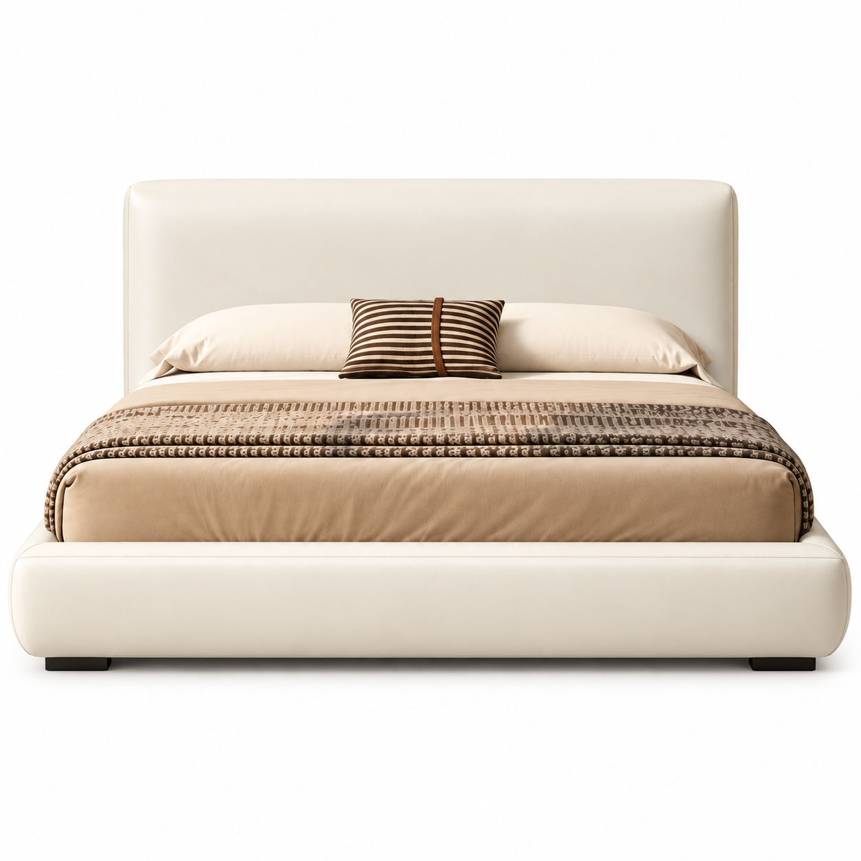 Fenvario Faux Leather Bed Frame