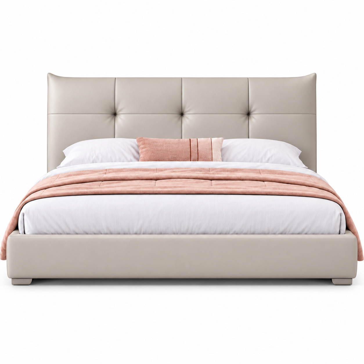 Isvelora Leather Bed Frame