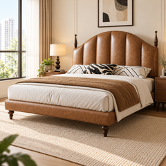 Aldorisse Leather Bed Frame